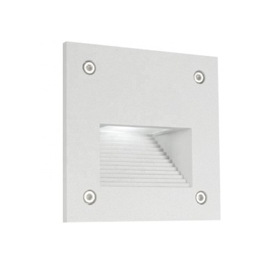 led outdoor light fixtures 3W IP65 waterproof LED square wall light garden 230v led recessed wall stair light