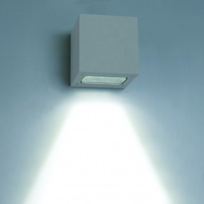 Aluminum IP54 AC230V LED 5W RA90 6000K Wall light Outdoor Corridor Square Wall Lighting Fixture